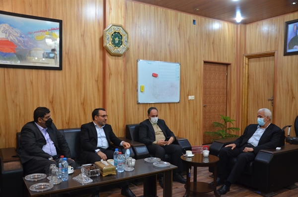 دیدار معاون استاندار با مدیرعامل منطقه ویژه بوشهر