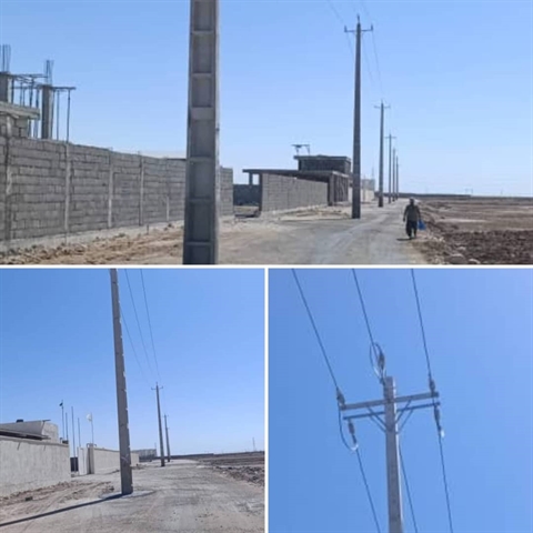 توسعه برق رسانی شبکه فشار متوسط  