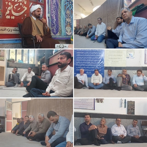 مراسم گرامیداشت هفته دفاع مقدس برگزار شد